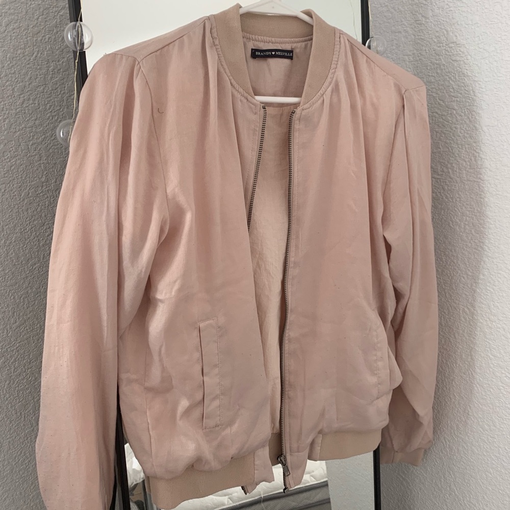 brandy melville zip up